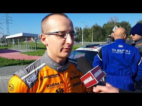 Marcin Słobodzian po Rajdzie Nadwiślańskim