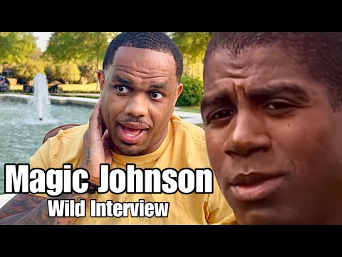 Magic Johnson interviews Be Like.... "HEEE HEEEE"