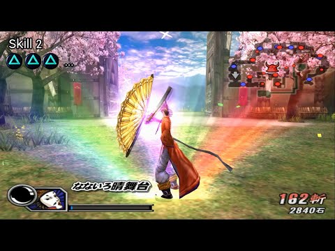 Sengoku BASARA 2 : Heroes | Imagawa Yoshimoto moveset showcase「戦国BASARA2英雄外伝」