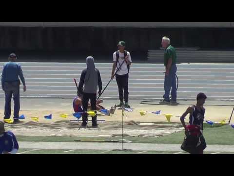J Rubio - VarB Long Jump at CIF SS-D1 Finals 5-21-16