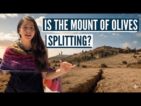 HAS THE MOUNT OF OLIVES OPENED? PROPHECY? Israel with Aline