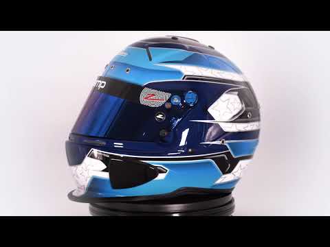 ZAMP HELMETS RZ 70E SWITCH BLUE LIGHT BLUE
