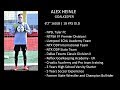 Alex Heinle Fall 17 - Spring 18 Highlights