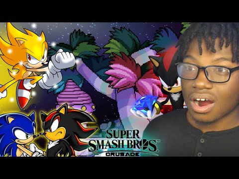 SONIC AND SHADOW ARE BROKEN SUPER SMASH BROS CRUSADE! | SSBC