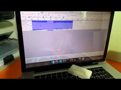 Using Audacity to mirror 433 MHz OOK signals