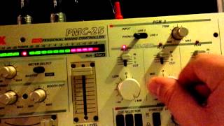 Video thumbnail for VESTAX PMC-25, three-band frequency isolator by deepsoundproduction