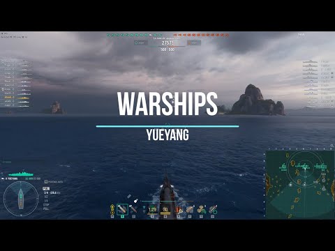World of Warships - Yueyang - Cela passe, large !
