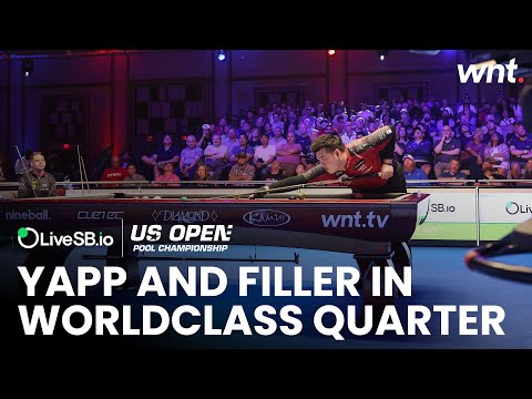 Yapp & Filler produce WORLD-CLASS quarter-final | 2025 US Open Pool Championship
