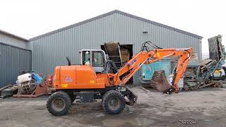 Bager na kolesih Fiat-Hitachi FH120W bandenkraan Wheel Excavator graafmachine | Slika 4 - Machineryline