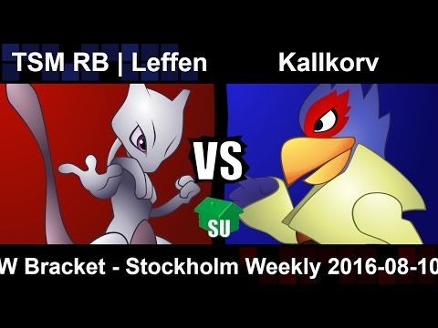 TSM RB Leffen (Mewtwo) vs Kallkorv (Falco) - Winners Bracket Stockholm Weekly 2016-08-10