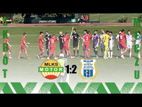 Skrót meczu: MLKS Motor Lubawa 1:2 OKS Stomil II Olsztyn