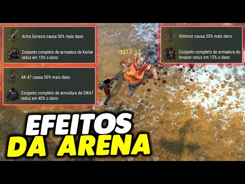 USEI OS EFEITOS DA ARENA PASSEI FÁCIL - Last Day On Earth
