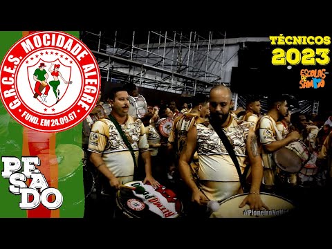 Mocidade Alegre 2023 - DESENHO DOS PESADOS  - Bateria Ritmo Puro #PioneiroNoVídeoDosBreques