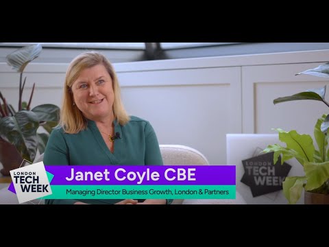Janet Coyle CBE, MD Business Growth, London & Partners - YouTube