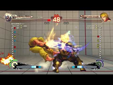 voxxert [Ken] vs JBHAMMER777 [Oni] SSF4 Europe Online Matches 2