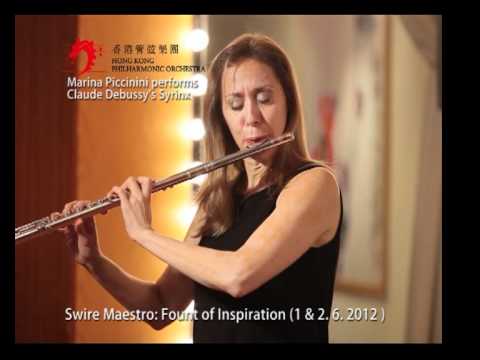 Marina Piccinini performs Claude Debussy's Syrinx