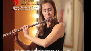 Marina Piccinini performs Claude Debussy's Syrinx