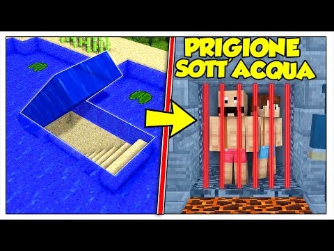 ARRESTATI E IMPRIGIONATI NELLA PRIGIONE SOTT'ACQUA! - Minecraft ITA