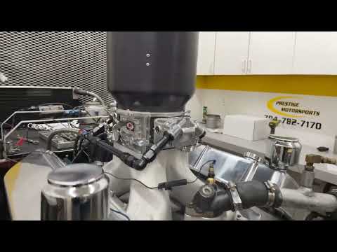 Ken's 632ci Big Block Chevy Airboating Engine Dyno Testing at Prestige Motorsports - 809HP 840TQ