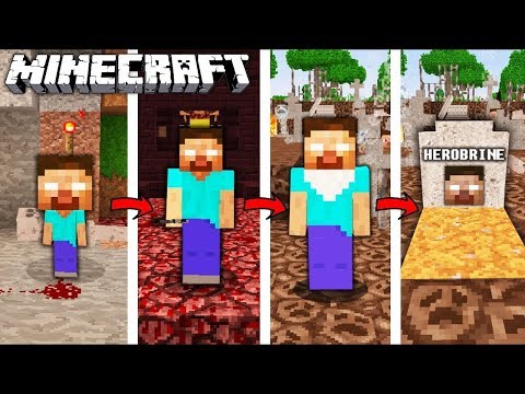 HEROBRİNE'IN HAYATI - Minecraft
