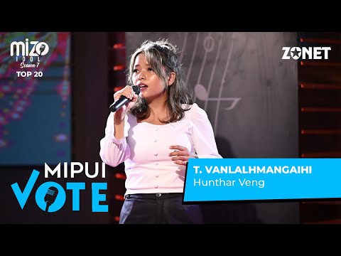 MIZO IDOL VOTE (TOP 20): T. VANLALHMANGAIHI
