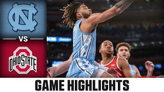 North Carolina vs. Ohio State Men's Basketball Highlights (2022-23)