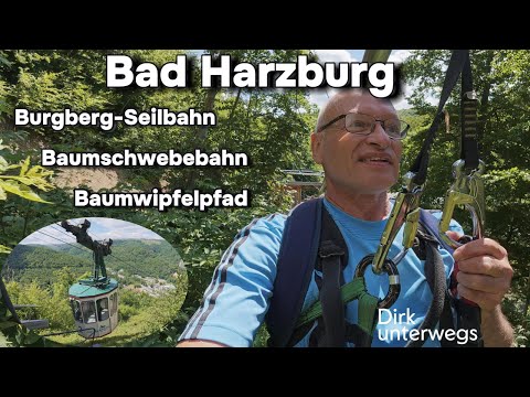Harz, Bad Harzburg: Seilbahn - Baumschwebebahn - Baumwipfelpfad