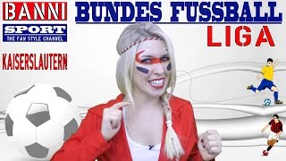 1 FC Kaiserslautern - German Soccer Football League - Exklusiv DIY Fan Style Fussball Make-up