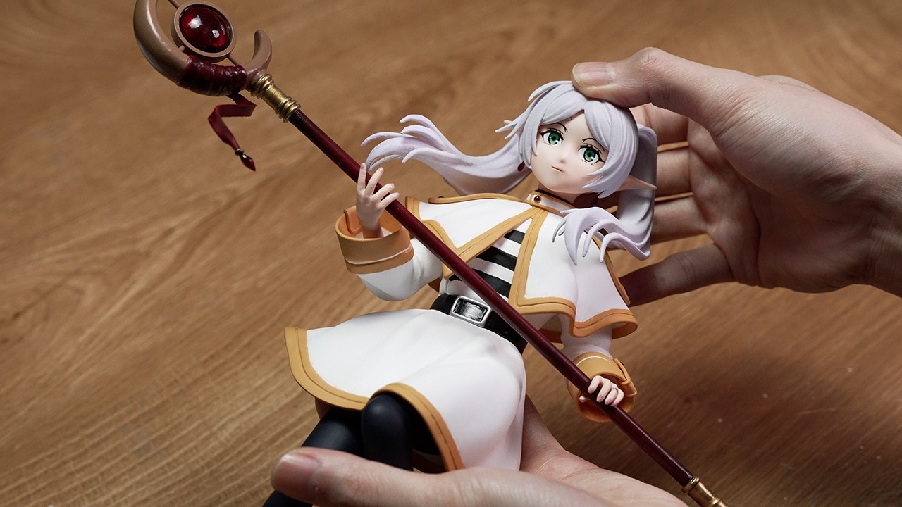 Making Frieren Beyond Journey's End figure with AI
