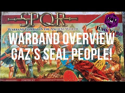 SPQR - Warband Overview - Gaz's British 'Seal people'!