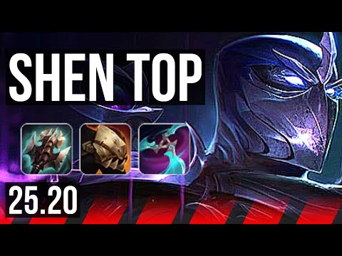 SHEN vs JAX (TOP) | 41k DMG, 6 solo kills, 11/3/17 | KR Master | 25.20