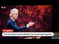 TERUGKIJKEN: Eerste deel kamerdebat over coronamaatregelen