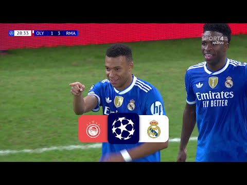 Olympiacos FC 3:4 Real Madrid | sestřih zápasu