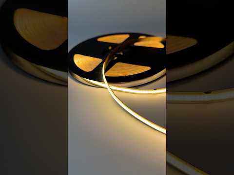 Преміум LED стрічка COB 24V 10W 3000K (теплий) 1000Lm CRI90 8mm