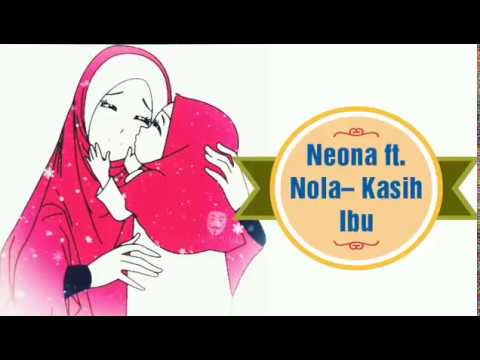 Neona ft. Nola - Kasih Ibu Animations Lyrics (Lirik Animasi) #karaoke