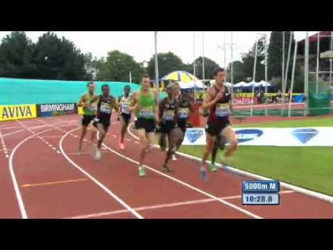 Men's 5000 m  Diamond League Aviva Birmingham Grand Prix 2011