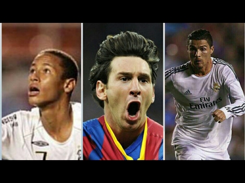 O PRIMEIRO GOL DE (NEYMAR/MESSI/CR7)