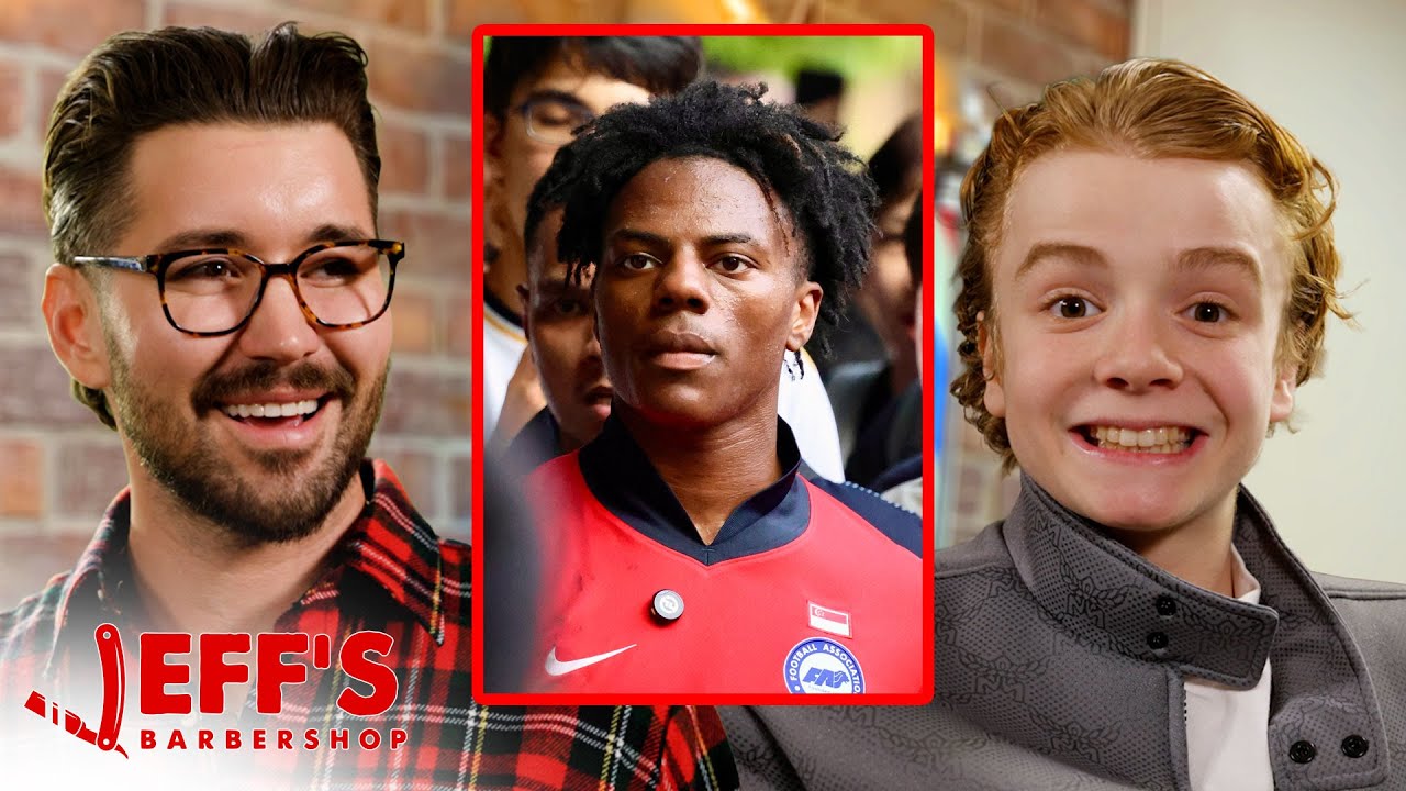 Kayo Martin Calls Out IShowSpeed | Jeff's Barbershop