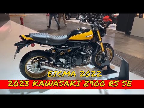 2023 Kawasaki Z900 RS SE Walkaround EICMA 2022 Fiera Milano Rho