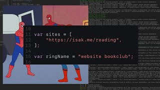 Erstellen eines Webrings für meine persönliche Website