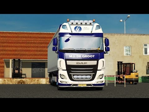 ETS 2 1.27 RusMap 1.7.2 DAF XF106 Orsha - V.Luki