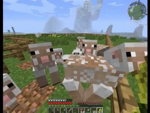 Opa spielt Minecraft 180 - Schafe scheren