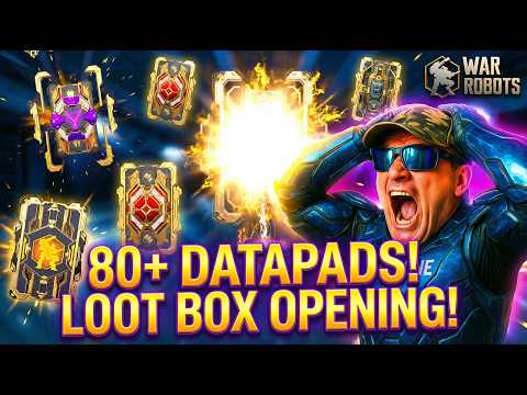WAR ROBOTS: OPENING 80+ DATAPADS FOR ULTIMATE LEO! 🦁 | IS IT POSSIBLE?
