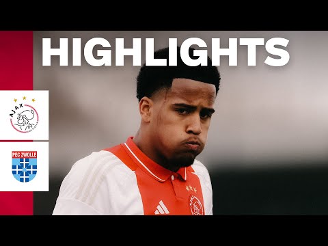 TEN GOALS in this youth match 🧮 | Highlights Ajax O17 - PEC Zwolle O17