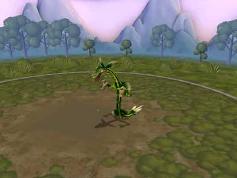 Rayquaza on SPORE