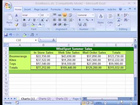 Excel Basics 1 What Is Excel