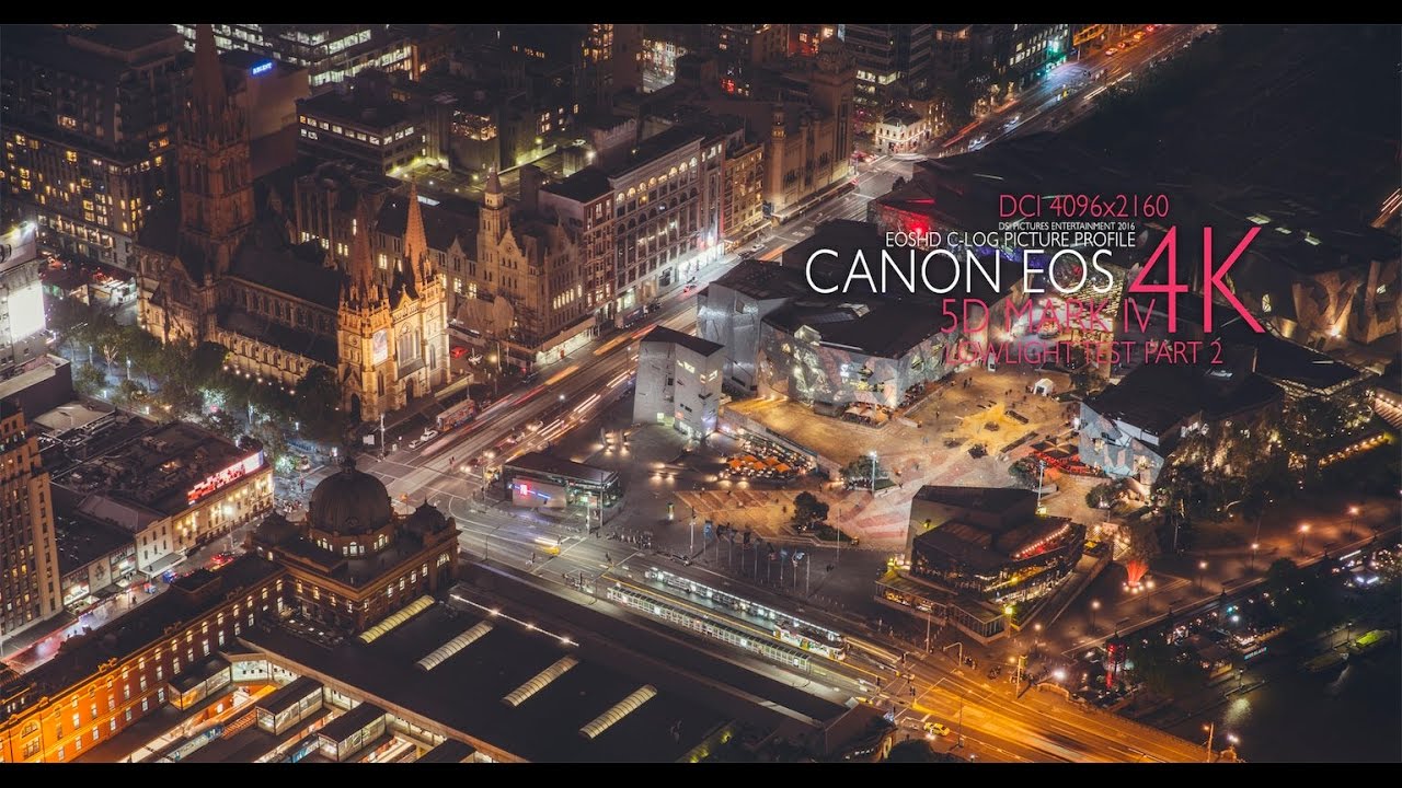 Canon 5D Mark IV 4K Video Test Part 2 (Lowlight)