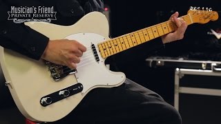Video thumbnail for Fender Custom Shop Postmodern NOS Telecaster Electric Guitar by Musician's Friend