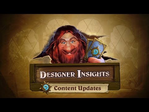 Designer Insights with Ben Brode: Content Updates