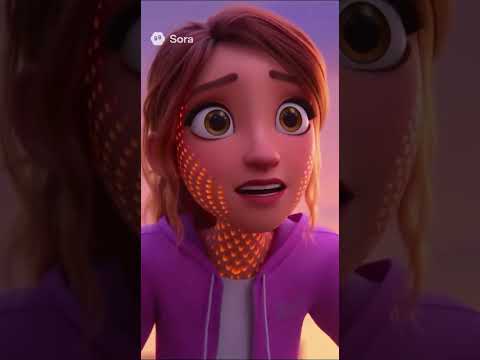 Faux Pixar Movie: My Girlfriend The Dragon  #ai #sora2 #dragon #vore